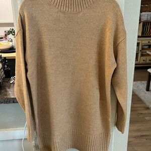 Zenana Outfitters Tan Sweater Dress